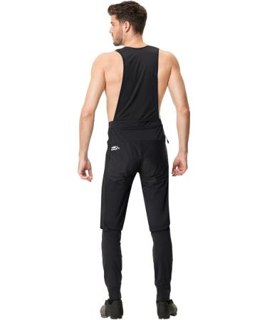 VAUDE Men's Kuro Warm Hybrid Bib Tights - M Black | Premium Comfort & Performance for All Seasons - International Shipping Available - Buy Online on SooperMarket.com