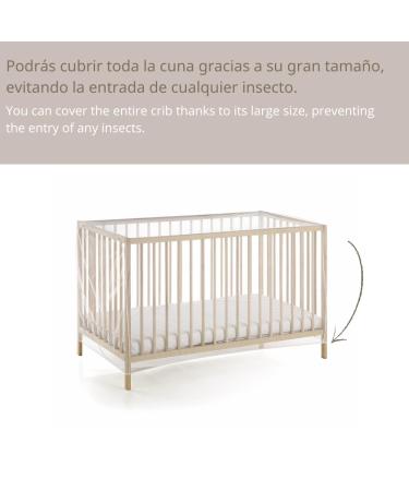 Jan Universal Mosquito Net for Cots & Playpens - Insect Protection for Safe Sleeping - Buy Online on SooperMarket.com