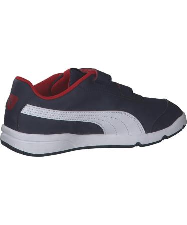 PUMA Kids Stepfleex 2 Sl Ve V Ps Trainers 4 UK Child - Peacoat/White/Scarlet - Buy Online on SooperMarket.com