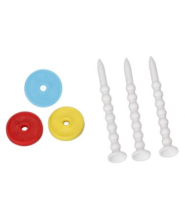 Driver-T pieces 9-pack unbreakable adjustable low-friction multi-colored multi-colored driver-T pieces for improved stability