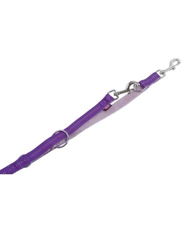 Nobby Leash Soft Grip purple L: 200 cm W: 20 mm 1 piece purple-light grey width 20 mm