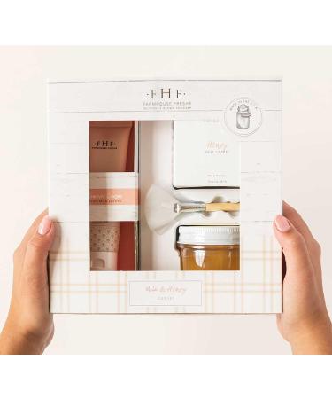FarmHouse Fresh Milk & Honey Deluxe Boxed Gift Set | Premium Spa Gift for All Occasions - Ships Internationally - Buy Online on SooperMarket.com