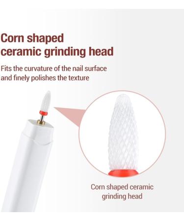 BYCUFF Nail Polishing Drill Electric LED Light 3 Gears Nail Drill for Home - Buy Online on SooperMarket.com