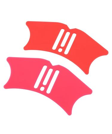 Shop Nose Shadow Template - Silicone Contour Tool & Makeup Set for Perfect Contours (Rose Red & Red - Buy Online on SooperMarket.com