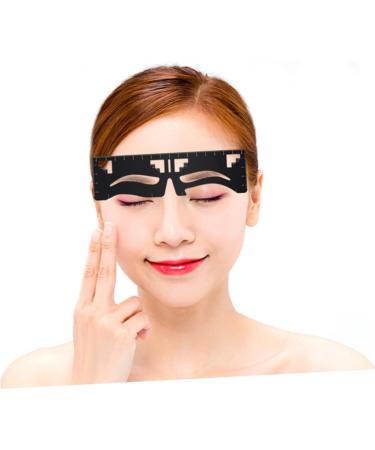 eyebrow design eyebrow card eyebrow measuring tool Eyebrow Positioning Ruler Metal eyebrow shape - Buy Online on SooperMarket.com
