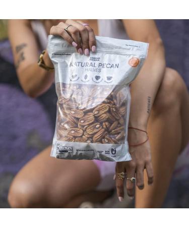 Rancho Pecana 2 LB Natural Pecan Halves | Non-GMO, Grain-Free, Gluten-Free, Heart Healthy, Vegan | Healthy Snack with 3g Protein per 1 oz | Resealable Bag | 2.0 Pounds - Buy Online on SooperMarket.com