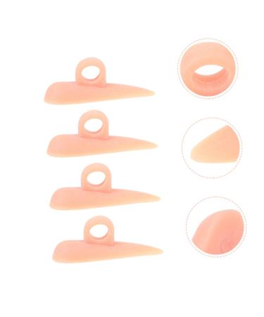 Healvian Middle Toe Support Pad - 4pcs Foot Protectors for Bunion Relief and Nursing Care - Buy Online on SooperMarket.com