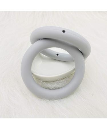 Yuanshenortey 5Pcs 65mm Silicone Teething Toys | DIY Baby Chewable Nursing & Shower Gifts - International Shipping - Buy Online on SooperMarket.com