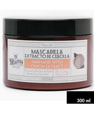 Mi Rebetica Hair Mask with Natural Onion Extract | Nourishing Repair Formula with Panthenol & Shea Butter for Healthy Hair - Buy Online on SooperMarket.com
