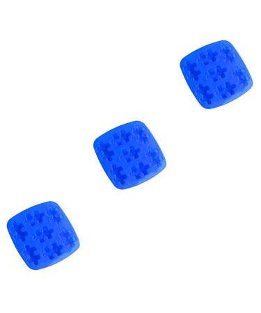 HOMSFOU 3pcs Molder Mold for Chocolate Puzzle Design Mold -Cavity Mold De para Gelatinas Silicone Mold Chocolate Candy Molds Chocolate Molds Silicone Modeling Tool mediumx3pcs As Shownx3pcs