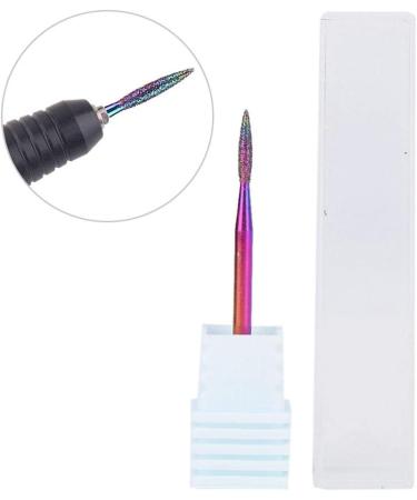 Nail Drill Bits Acrylic Nail File Bits Cuticle Drill Bit Fine Grit Cuticle Clean Carbide Nail Drill Bit Electric Nail File for Manicure Pedicure Tools for Manicure Pedicure Home Salon Use (V4) - Buy Online on SooperMarket.com