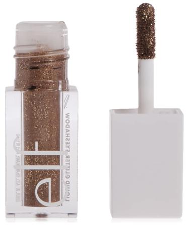 E.L.F. Liquid Glitter Eyeshadow Copper Pop 0.1 fl oz (3 ml)