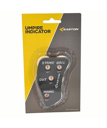 Easton | ULTIMATE UMPIRE INDICATOR | Strikes/Balls/Outs/Innings | Baseball/Softball,BLACK