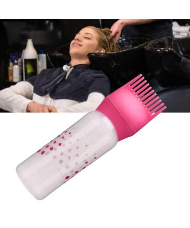 Hair Oil Applicator Brush & Dye Bottle with Comb - 170ml Professional & DIY Hair Color Tool (Rose Red) - International Shipping - Buy Online on SooperMarket.com