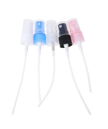 Solustre 15PCs pumping head for bottles spray bottles atomizer replacement perfume essential oil bottle pump pump replacement travel bathroom kitchen at home bottles spray accessories color mixture