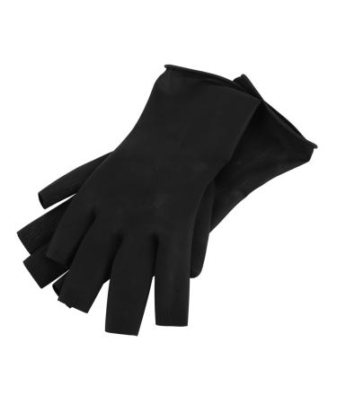 Gogogmee 1 Pair Waterproof Gloves Accessories for Gloves for Hair Dye Hair Styling Accessories Hair Washing Dyeing Gloves Salon Hair Dye Gloves Hair Dye Styling Gloves Hair Salon Rubber 24.00X12.00X0.10CM
