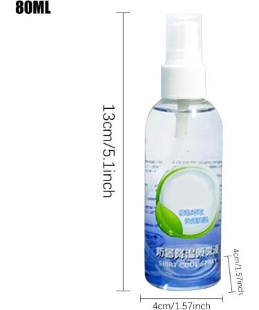 Cooling Mist Spray for Summer - Skin-Friendly Soothing Summer Spray Cooling Body Mist | Non-sticky Instant Cooling Mist Cooling Face Spray for Camping Hiking Fishing - Buy Online on SooperMarket.com