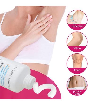Kojic Acid Skin Lightening Cream Underarm Cream Intimate Area Dark Spot Corrector Whitening Cream for Body Underarms Armpit Knees Legs and Inner Thigh Cream for Acanthosis Nigricans Non-Greasy - Buy Online on SooperMarket.com