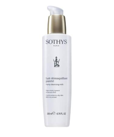 SOTHYS Purity Cleansing Milk | Gentle Daily Face Cleanser | Makeup Remover for Combination to Oily Skin
