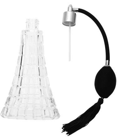 Vintage Perfume Bottle 75Ml Antique Empty Refillable Perfume Bulb Sprayer Glass Perfume Bottle - Buy Online on SooperMarket.com