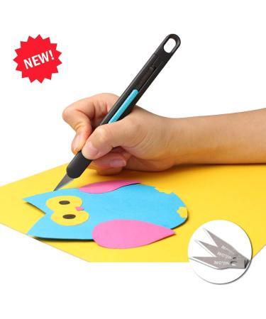 120 Pack #11 Hobby Blade Refill Steel Replacement Blades with Storage Box - Precision Craft, Hobby, Scrapbooking, Stencil Art - Buy Online on SooperMarket.com