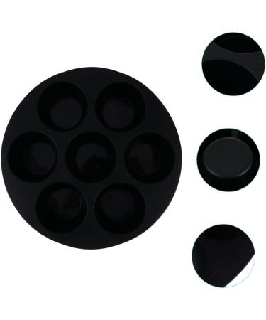 OUNONA 6 Pcs Silicone Cake Cup Silicone Cupcake Pan Air Fryer Cupcake Mold Popsicle Mould Nonstick Cupcake Pan Cakes Silicone Mold Silicone Cupcake Mold Dessert Cups Muffin Electric Fryer 21X21X4.5CMx3pcs Blackx3pcs - Buy Online on SooperMarket.com