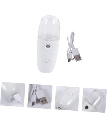 CANIGHT 1 Set Spray Hydrating Apparatus Pore Cool Mist Sprayer Face Steamer for Facial Lash Plastic White - Buy Online on SooperMarket.com