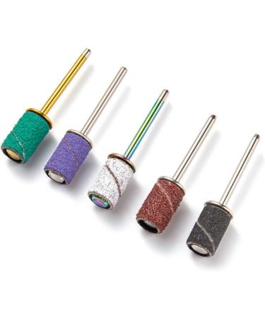 1 Set Nail Polish Set Nail Art Tools Sanding Bits for Nail Drill White Sanding Bands for Nail Drill Manicure Buffing Fine Grit Sanding Bands for Nail Drill Nail Sanding Bands Alloy Gogogmee - Buy Online on SooperMarket.com
