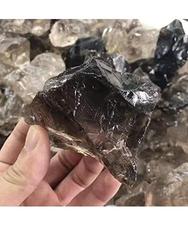 500g Natural polishing Smoky Quartz Tumbled Stone Crystals for Chakra Reiki Balancing - Buy Online on SooperMarket.com