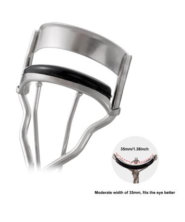 Eyelash Curler - Comfortable Handle No Lash Damage Wide-Angle Design | Perfect Curl for Women - Buy Online on SooperMarket.com