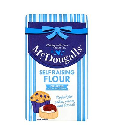 McDougalls Pre-Sifted Self-Raising Flour 500 g Bag (Pack of 1)