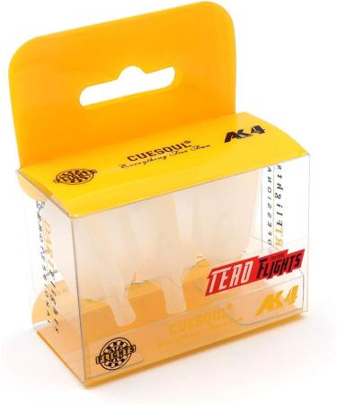 CUESOUL TERO AK4 Black Scorpion Dart Flights Slim - Set of 3 - 7 Colors - Clear - Buy Online on SooperMarket.com