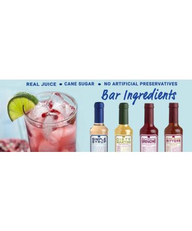 Stirrings Blood Orange Bitters & Simple Syrup Mixer Variety Pack - 12oz Bottle - Buy Online on SooperMarket.com