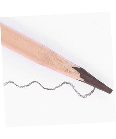 WOONEKY 3pcs Waterproof Eyebrow Pencil Brow Wax Pen Makeup Micro Brow Pencil Golf Pencils Kit Coffee Wooden - Buy Online on SooperMarket.com