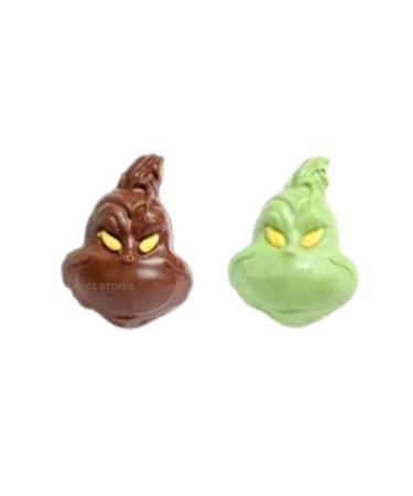 Christmas Hot Chocolate Bombs Gift Set with Marshmallows | Grinch Mug Melt with Choc Chips & Mallows | Milk Chocolate & Peppermint Flavour | Hot Chocolate Station | Stocking Fillers | The Grinch Gifts 2