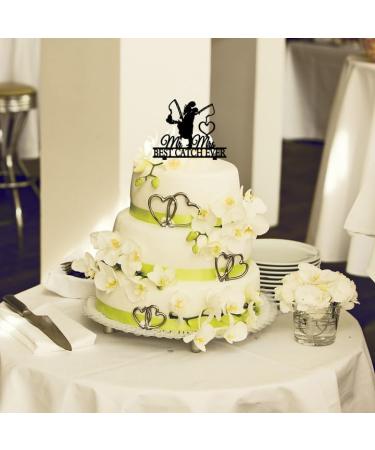 ximoogoooz Funny Fishing Wedding Cake Topper - Best Catch Ever - Groom Hugging Bride Fishing Couple Cake Topper Mr&Mrs Wedding Cake Topper (Fishing Couple) - Buy Online on SooperMarket.com