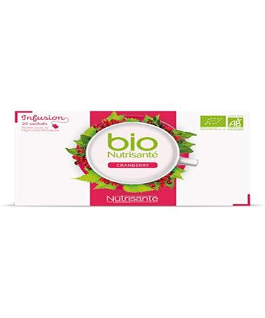 Nutrisant Organic Infusion Cranberry 20 Sachets