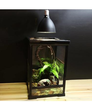 Hisunfarm Reptile Pet Heat Lamp Holder with Clip | 300 Watt UVA/UVB Bulb Guard for Lizard, Turtle, Snake, Spider & Chick - Buy Online on SooperMarket.com