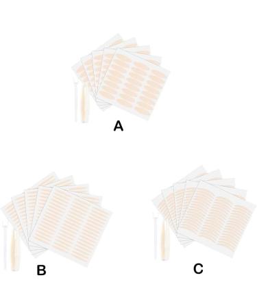 Dajidafu Eyelid Lace Tapes Mini Sticker Invisible Double Fold Makeup Tool Lightness Senseless Clear Beige Stripe Eye Tape Household M Size - Buy Online on SooperMarket.com