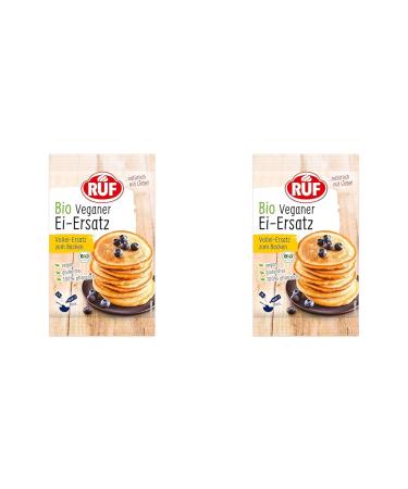 Call organic vegan egg replacement 100% plant full egg replacement egg replacement powder for baking cooking breading & for desserts corresponds to 4 eggs (pack with 2) 28 g (2-pack)