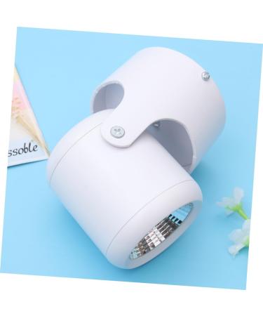 HEMOTON LED Spotlight Spotlight Spot Light Wall Swivel Lamp Ceiling Downlight Ceiling Lamp Wall Lamp Adjustable White Size 2 - Buy Online on SooperMarket.com