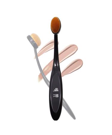 Oval Foundation Brush Makeup Brush Toothbrush Professional Blush Brush for Liquid Foundation Soft Silky Cruelty Free Synthetic Hair Blending Brush For Long Lasting Flawless Foundation