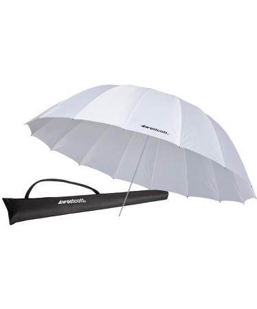 Westcott 4632 7-Feet White Diffusion Parabolic Umbrella