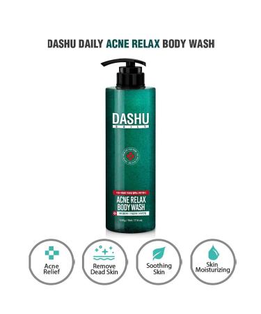Dashu Daily Acne Relax Body Wash 16.9fl oz - Cooling Acne Treatment - Buy Online on SooperMarket.com