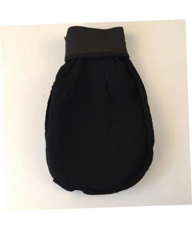 NOLITOY 2pcs Body Dead Skin Remover & Back Massager - Exfoliating Bath Scrubber Gloves for Shower & Spa - Black Bath Mitts for Smooth Skin - Buy Online on SooperMarket.com