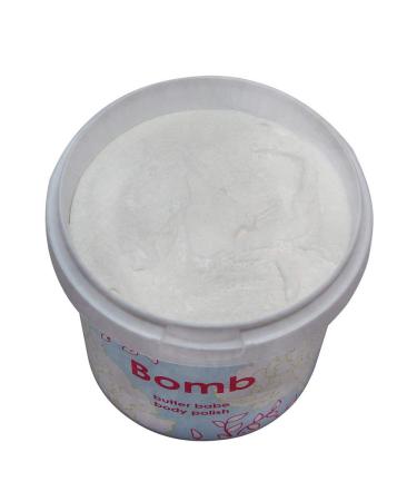 Butter Babe Body Polish Scrub 375g | Exfoliating Shower Scrub by Bomb Cosmetics | Luxurious Skincare for Soft Skin - Buy Online on SooperMarket.com