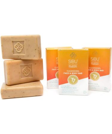Buy Sibu Beauty Sea Berry Cleansing Bar - Sea Buckthorn Oil 3.5 oz for Glowing Skin - Buy Online on SooperMarket.com