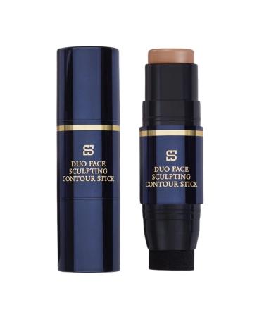 SIIA Cosmetics Duo Face Sculpting Contour Bronzer Stick - Dual-Use Applicator - Natural Finish - .32 oz - Suede - Buy Online on SooperMarket.com