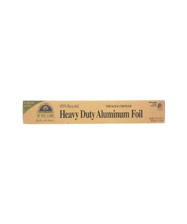 If You Care Heavy Duty Aluminium Foil Roll - 30 Sq Ft, 1 Oz | Eco-Friendly Kitchen Essential - Buy Online on SooperMarket.com