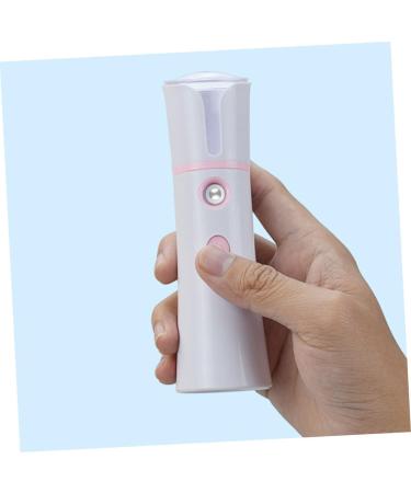 Healeved 1Pc facial sprayer machine portable humidifer white face steamer nano steamer 14.1x4cm - Buy Online on SooperMarket.com
